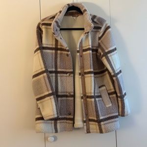Plaid Fleece Shacket